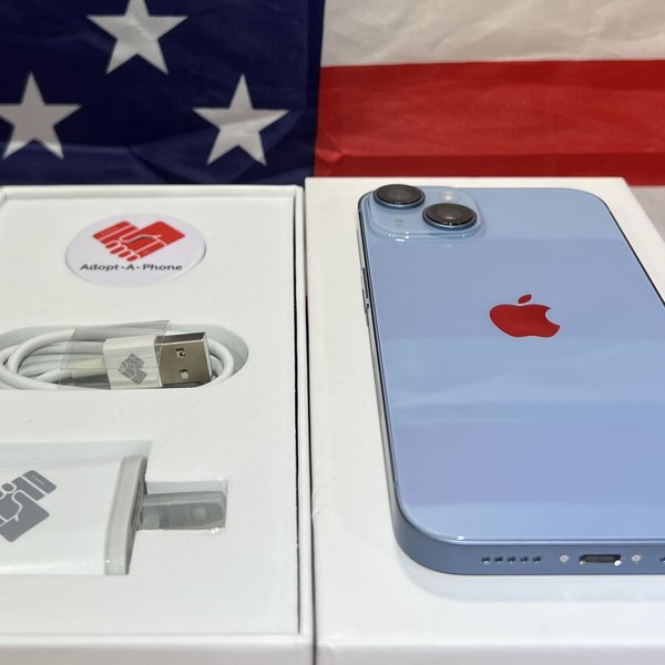 Apple iPhone 14 - Metro by T-Mobile, 128 GB, Blue, A2649