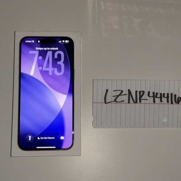 Apple iPhone 15 Pro Max - Unlocked, 256 GB, White, A2849