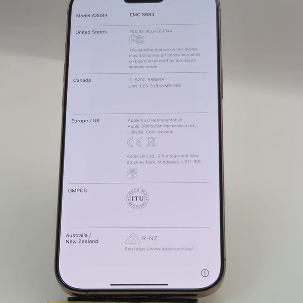 Apple iPhone 16 Pro Max - Unlocked, Desert, 256 GB, A3084