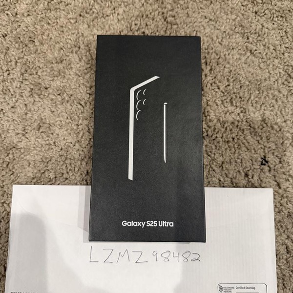 Samsung Galaxy S25 Ultra - Unlocked, 512 GB, Whitesilver, 12 GB, SM-S938U1