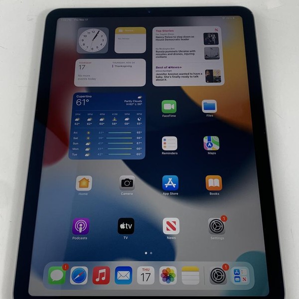 Apple iPad Air 4th Gen - Wi-Fi, 64 GB, Gray, A2316