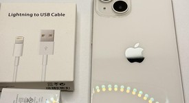 Good
													Apple iPhone 14 - Unlocked, Starlight, 128 GB, A2649, photo 4 of 5