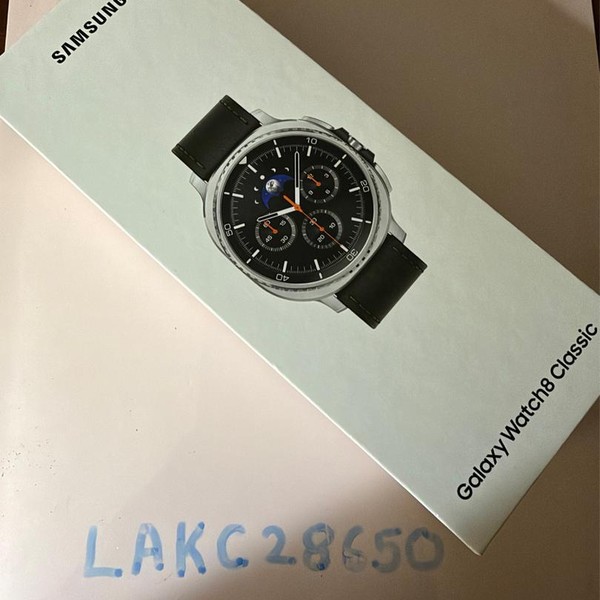 Samsung Galaxy Watch8 Classic - Wi-Fi, Black, SM-L500, 46mm