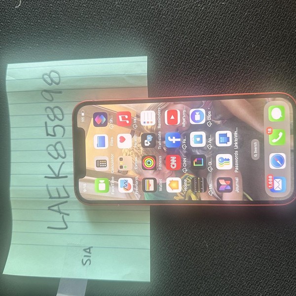 Apple iPhone 12 - AT&T, 64 GB, Red, A2172
