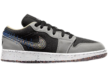 Jordan 1 Low SE Crater Grey Black (GS) for sale