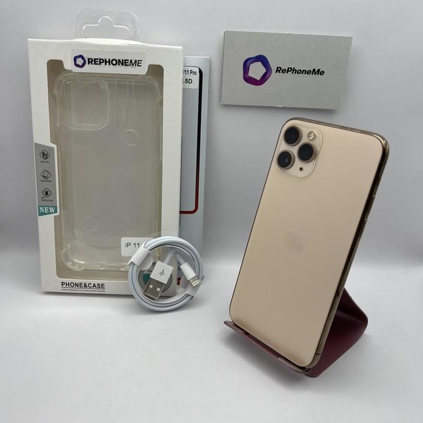 Apple iPhone 11 Pro - Unlocked, 256 GB, Gold, A2160