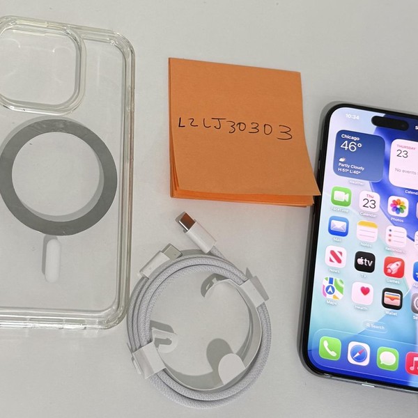 Apple iPhone 15 Pro - Unlocked, 256 GB, Blue, A2848