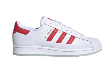 adidas Superstar MG Cloud White Red (Women's) for sale