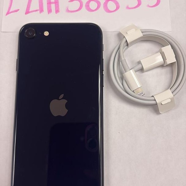 Apple iPhone SE 3rd Gen 2022 - Unlocked, 64 GB, Midnight, A2595