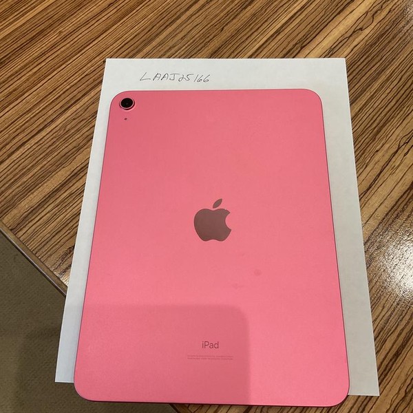 Apple iPad 10th Gen - Wi-Fi, 256 GB, Pink, A2696