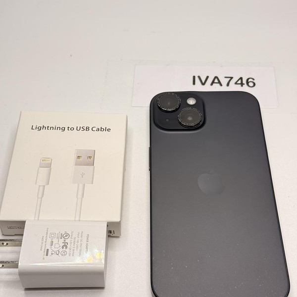 Apple iPhone 15 - Unlocked, 256 GB, Black, A2846