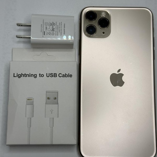 Apple iPhone 11 Pro Max - Unlocked, 64 GB, Gold, A2161