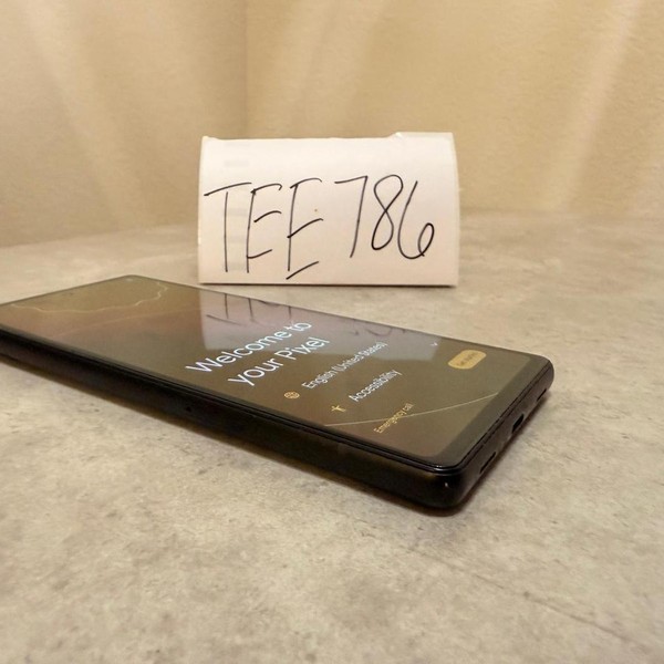 Google Pixel 6a - Unlocked, Charcoal, 128 GB, 6 GB, GX7AS