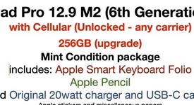 Mint
													Apple iPad Pro 12.9" 6th Gen 2022 - Unlocked, Gray, 256 GB, photo 3 of 21
