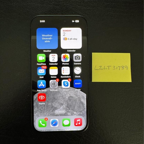 Apple iPhone 15 - Unlocked, 256 GB, Black, A2846