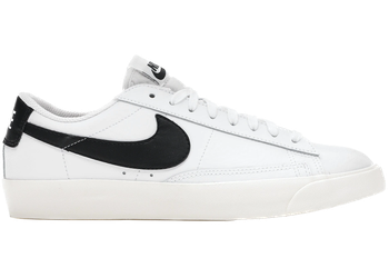Nike Blazer Low Leather White Black for sale