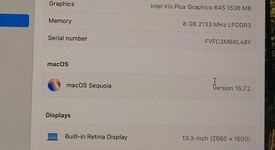 Good
													MacBook Pro 2019 - 13" - I5, Gray, 128 GB, 8 GB, photo 2 of 8