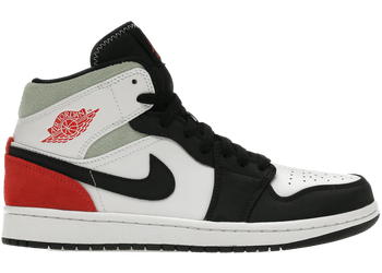Jordan 1 Mid SE Red Black Toe for sale