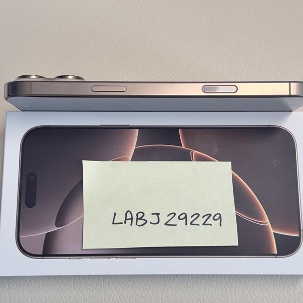 Apple iPhone 16 Pro Max - Unlocked, 256 GB, Desert, A3084