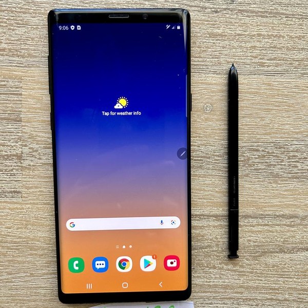 Samsung Galaxy Note 9 - T-Mobile, 128 GB, Black, 6 GB, SM-N960U