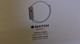 Good
													Apple Watch Series 3 42mm - Unlocked, Silver, A1861, Stainless, photo 4 of 13