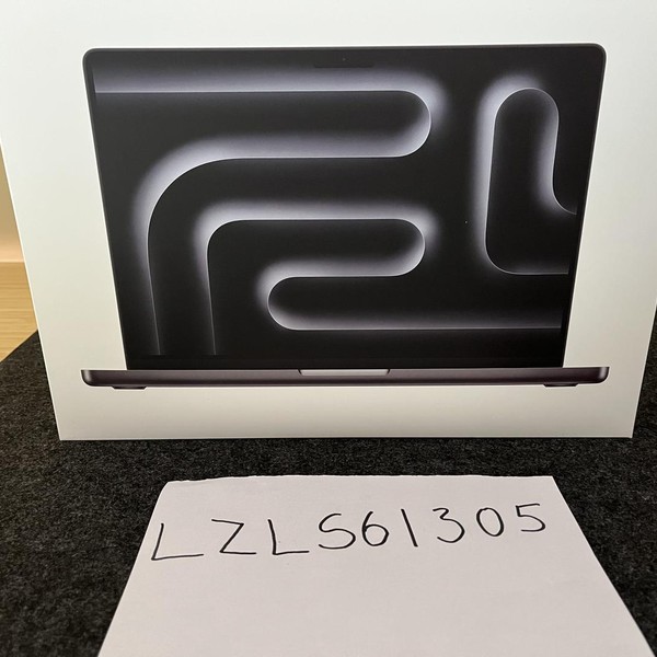 MacBook Pro 2024 - 14 inch - 1 TB, Space Black, 24 GB, Apple M4 Pro 14-core