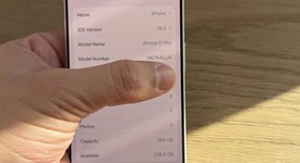 Mint
													Apple iPhone 17 Pro - Verizon, Silver, 256 GB, A3256, photo 5 of 10