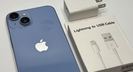 Good
													Apple iPhone 14 - Unlocked, Blue, 128 GB, A2649, photo 2 of 5