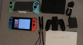 Good
													Nintendo Switch - Red & Blue, 32 GB, photo 1 of 1