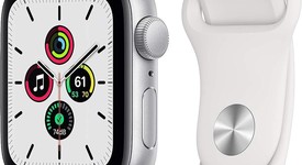 Good
													Apple Watch SE 1st Gen 44mm - Silver, A2352 - GPS, Aluminum, photo 1 of 1
