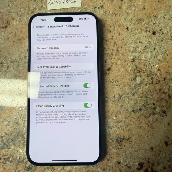 Apple iPhone 14 Pro Max - Unlocked, 128 GB, Purple, A2651