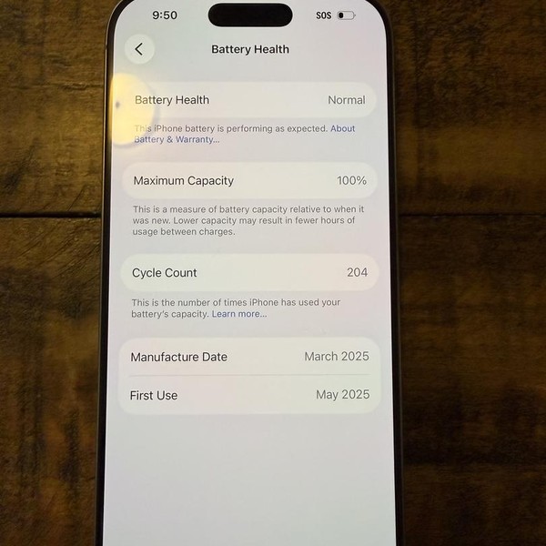 Apple iPhone 16 Pro - Unlocked, Natural, 128 GB, A3083