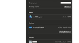 Good
													Mac mini 2018 - I7, Gray, 1 TB, 64 GB, photo 1 of 9
