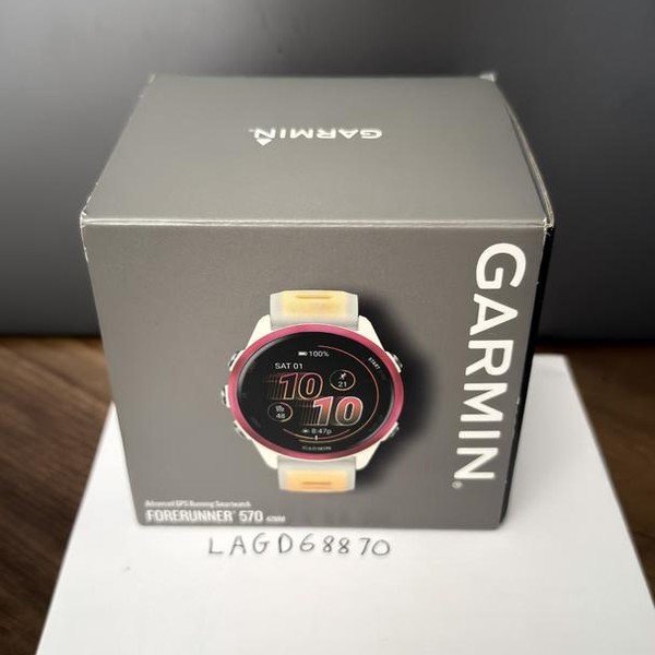 Garmin Forerunner 570 - Raspberry, 42mm