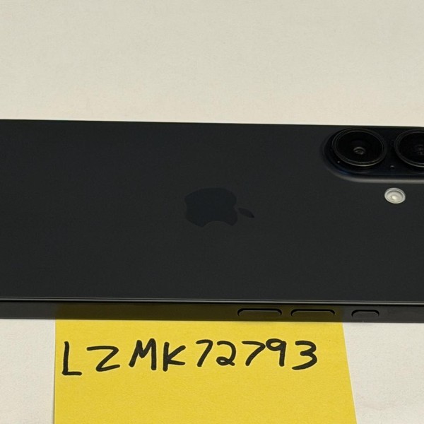 Apple iPhone 16 - AT&T, 128 GB, Black, A3081