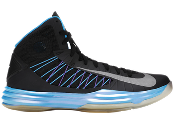 Nike Hyperdunk Plus Black Blue Glow for sale