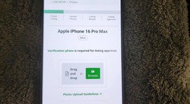 Mint
													Apple iPhone 16 Pro Max - Unlocked, White, 256 GB, A3084, photo 2 of 7