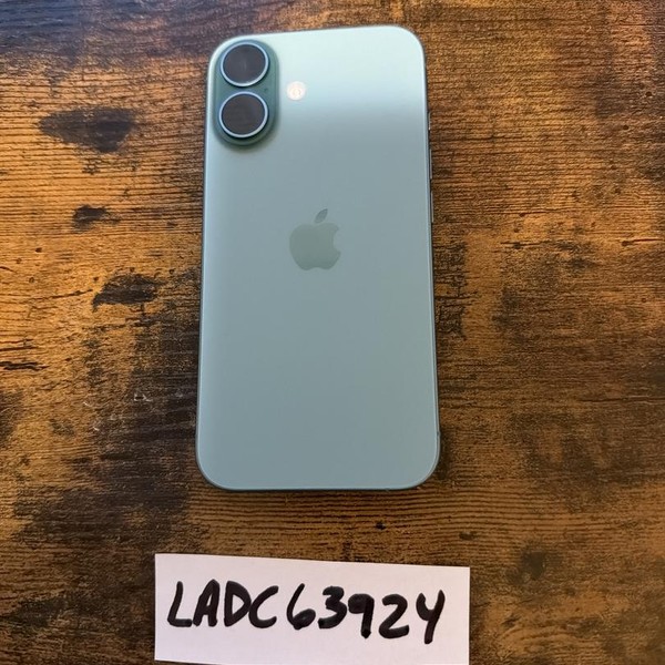 Apple iPhone 16 - Unlocked, 128 GB, Teal, A3081