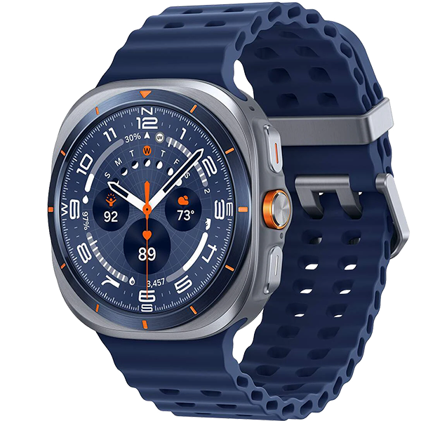 Samsung Galaxy Watch Ultra (2025) - Unlocked, Titanium Blue, SM-L705, 47mm
