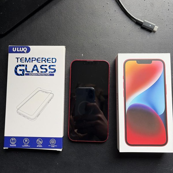 Apple iPhone 14 - Unlocked, 128 GB, Red, A2649