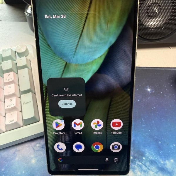 Google Pixel 7 - T-Mobile, 128 GB, Lemongrass, 8 GB, GVU6C, Sub-6 5G