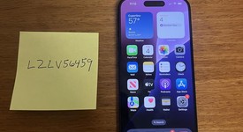 Good
													Apple iPhone 15 Pro - Verizon, Black, 128 GB, A2848, photo 1 of 6