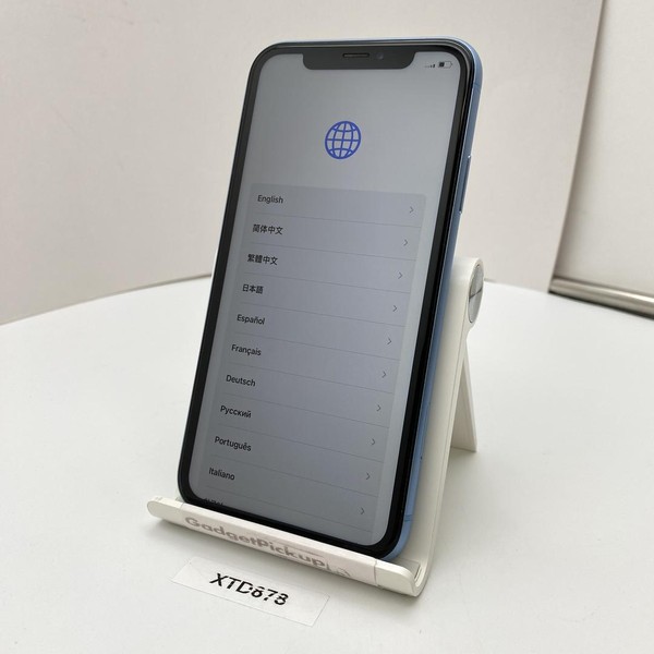 Apple iPhone Xr - Unlocked, 64 GB, Blue, A1984