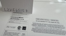 New
													MacBook Air 2022 - 13" - Apple M2, Midnight, 256 GB, 16 GB, photo 5 of 6