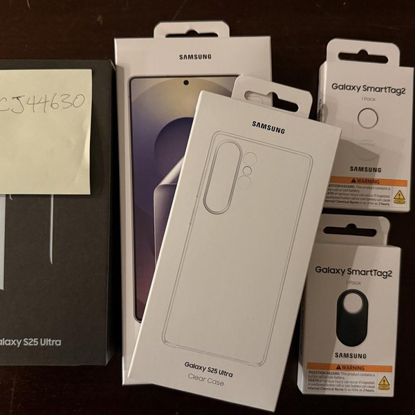 Samsung Galaxy S25 Ultra - Unlocked, 1 TB, Whitesilver, 12 GB, SM-S938U1