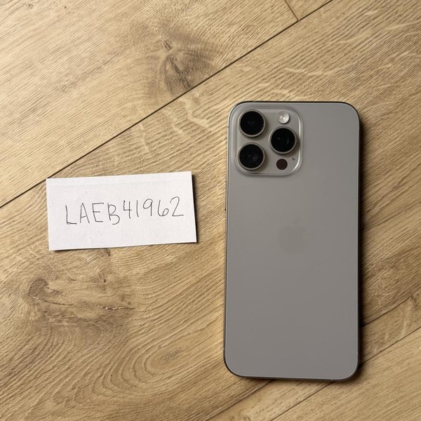 Apple iPhone 15 Pro Max - Unlocked, 256 GB, Natural, A2849