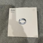 New Oura Ring Gen 4 - Brushed Silver, Size 7