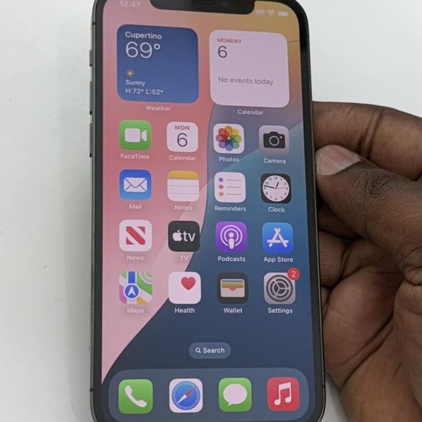 Apple iPhone 12 Pro - Unlocked, 256 GB, Graphite, A2341