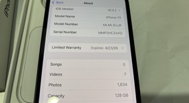 Mint
													Apple iPhone 13 - Unlocked, Midnight, 128 GB, A2482, photo 5 of 10