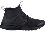  Nike Air Presto Mid Utility Triple Black (Women's)